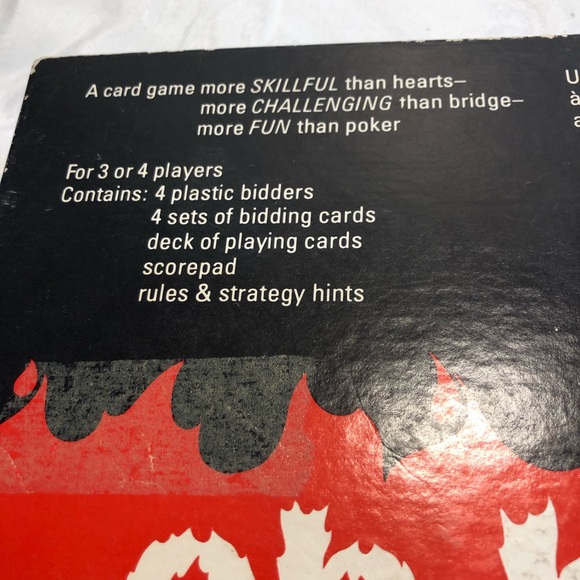 1973 Oh Hell Card Game Vintage Collectible Devil Bx only murders in the building - Picture 7 of 16